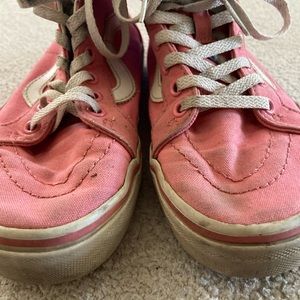 Vans pink size 2.5